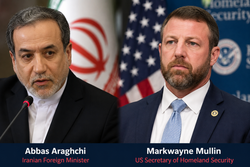 Araghchi Criticises US Homeland Security Chief Over Remarks on Iran's World Cup Exit